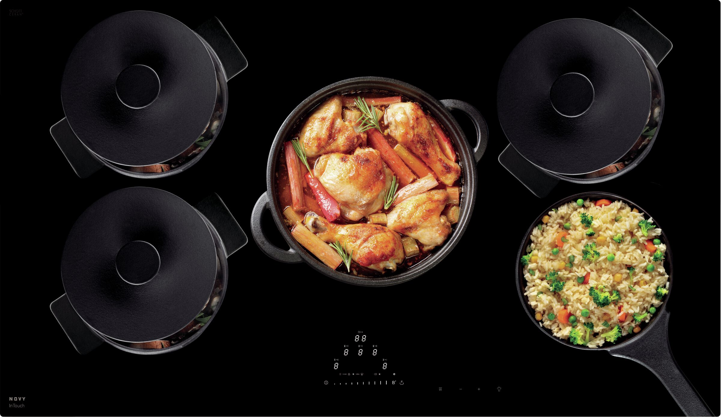 1778 Inducción Novy Pro 88 cm